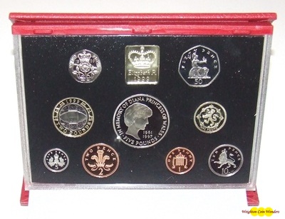 1999 Royal Mint Deluxe Proof Set